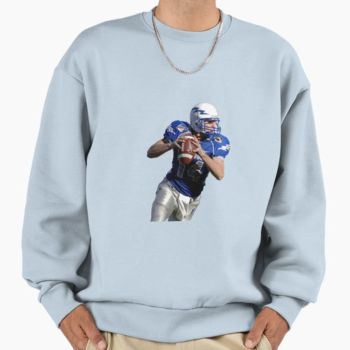 American Footballer White Background Sweatshirt - Novelty Apparel Unisex - T-Shirt, Sweatshirt, Hoodie