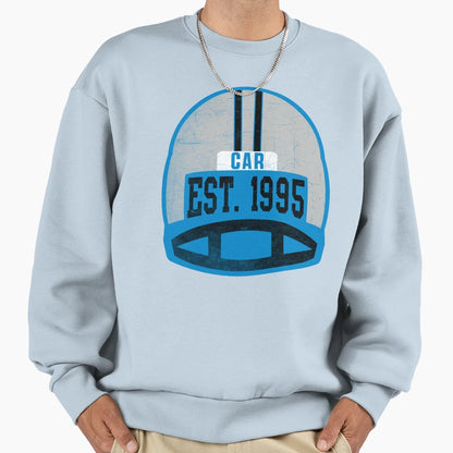 Carolina Throwback Football Helmet Sweatshirt - Novelty Apparel Men Women - T-Shirt, Sweatshirt, Hoodie