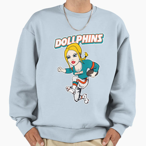 Art Miami Dolphins Sweatshirt - Trendy Graphic Unisex - T-Shirt, Sweatshirt, Hoodie