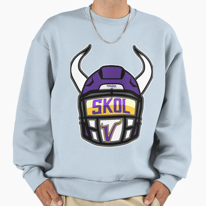Skol Minnesota Sweatshirt - Streetwear Style for Adults - T-Shirt, Sweatshirt, Hoodie