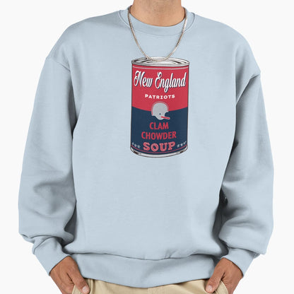New England Patriots Soup Can Sweatshirt - Streetwear Style Unisex - T-Shirt, Sweatshirt, Hoodie