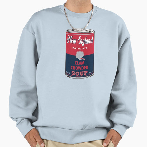 New England Patriots Soup Can Sweatshirt - Streetwear Style Unisex - T-Shirt, Sweatshirt, Hoodie
