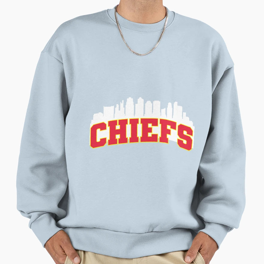 Art Kansas City Chiefs Sweatshirt - Trendy Graphic Unisex - T-Shirt, Sweatshirt, Hoodie
