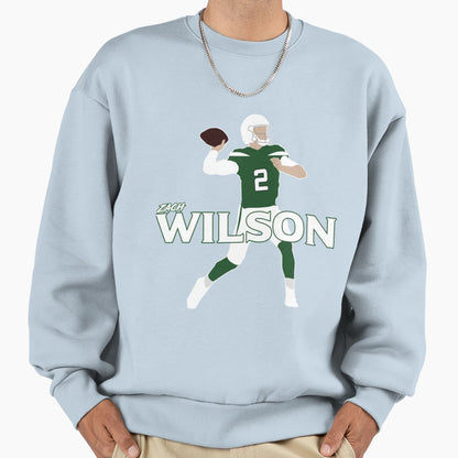 Zach Wilson Sweatshirt - Custom Art Print Men Women - T-Shirt, Sweatshirt, Hoodie