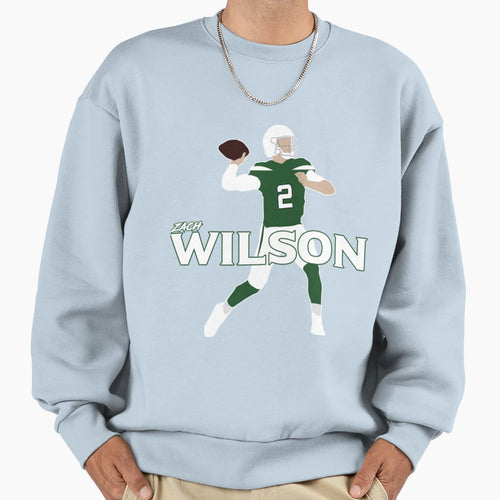 Zach Wilson Sweatshirt - Custom Art Print Men Women - T-Shirt, Sweatshirt, Hoodie
