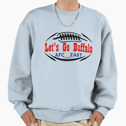 Buffalo Bills Afc East Champions Sweatshirt - Novelty Apparel for Adults - T-Shirt, Sweatshirt, Hoodie