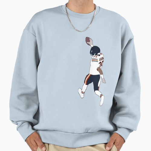 Eddie Jackson Bears Sweatshirt - Minimalist Print Unisex - T-Shirt, Sweatshirt, Hoodie
