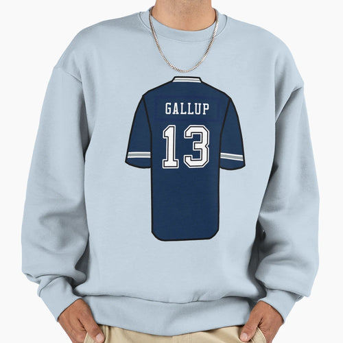 Michael Gallup Jersey Sweatshirt - Novelty Apparel Men Women - T-Shirt, Sweatshirt, Hoodie