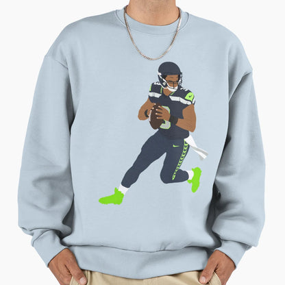 Seahawks Russel Sweatshirt - Unique Graphic for Adults - T-Shirt, Sweatshirt, Hoodie