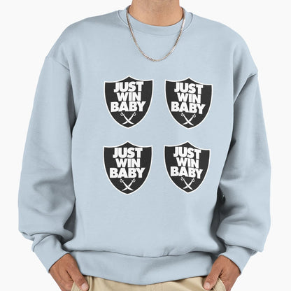 Just Win Jon Gruden Pack Sweatshirt - Fun Novelty Design Unisex - T-Shirt, Sweatshirt, Hoodie