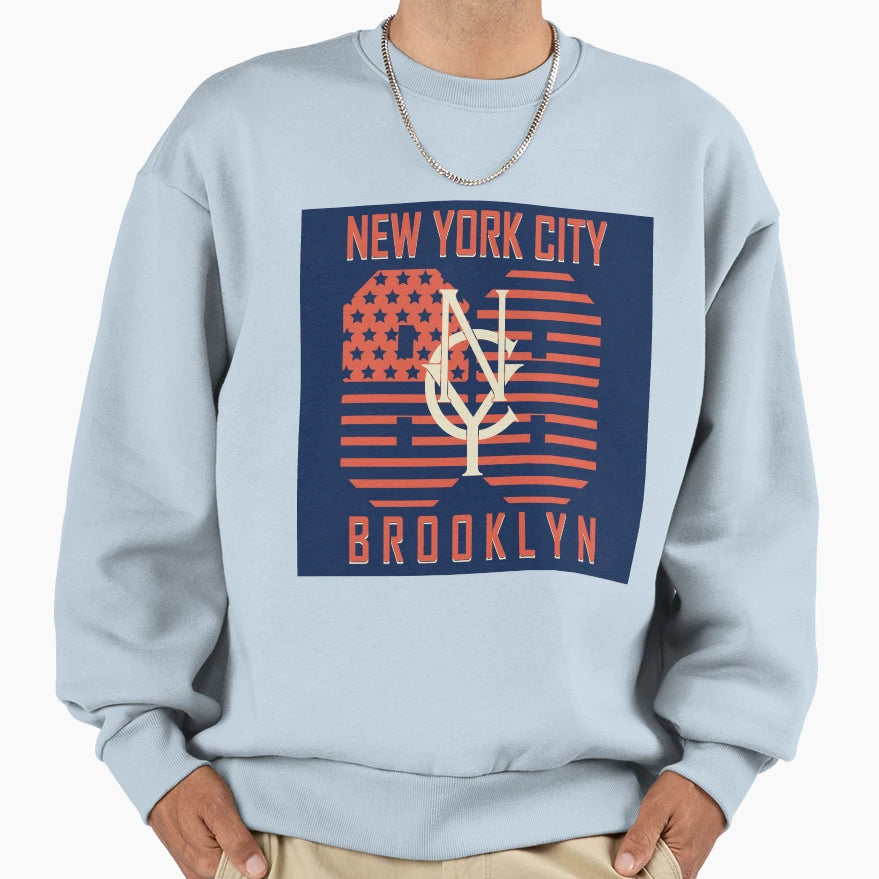 Brooklyn Sweatshirt - Unique Graphic for Adults - T-Shirt, Sweatshirt, Hoodie