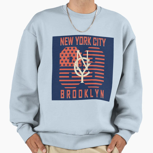 Brooklyn Sweatshirt - Unique Graphic for Adults - T-Shirt, Sweatshirt, Hoodie