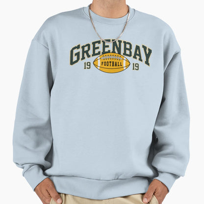 Green Bay Football Sweatshirt - Custom Art Print Men Women - T-Shirt, Sweatshirt, Hoodie