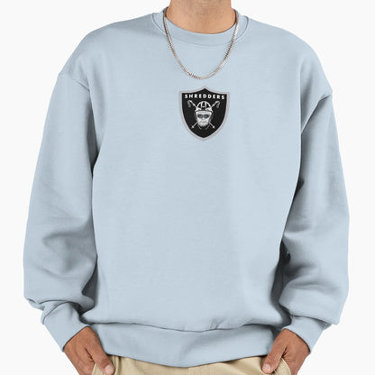 Shredders Raiders Sweatshirt - Novelty Apparel for Adults - T-Shirt, Sweatshirt, Hoodie