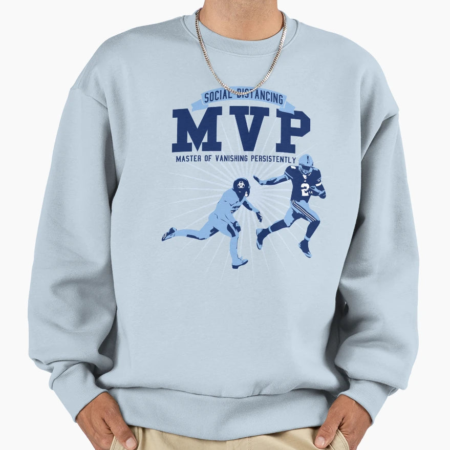Social Distancing Mvp Master Sweatshirt - Fun Novelty Design Unisex - T-Shirt, Sweatshirt, Hoodie