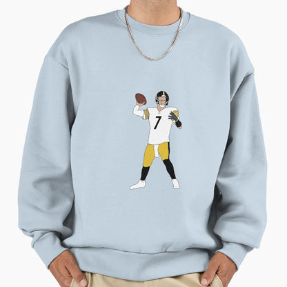 Pittsburgh Steelers Ben Sweatshirt - Trendy Graphic Men Women - T-Shirt, Sweatshirt, Hoodie