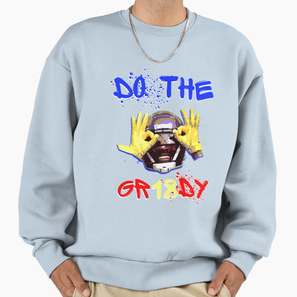 Griddy Duo Sweatshirt - Trendy Graphic Unisex - T-Shirt, Sweatshirt, Hoodie