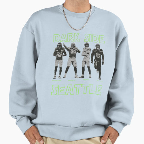Darkk Sidee Seattlee Seahawkss Football Sweatshirt - Trendy Graphic Unisex - T-Shirt, Sweatshirt, Hoodie