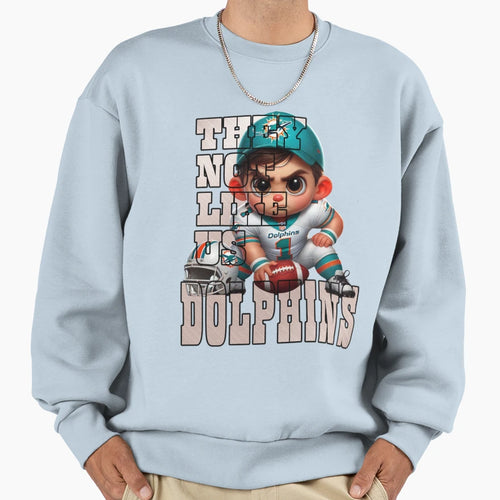 Miami Dolphins They Not Like Us T-Shirt - Unique Graphic Men Women - T-Shirt, Sweatshirt, Hoodie