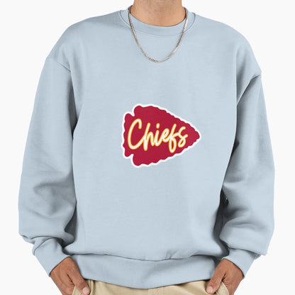 Kansas City Chiefs Arrowhead Sweatshirt - Streetwear Style Unisex - T-Shirt, Sweatshirt, Hoodie