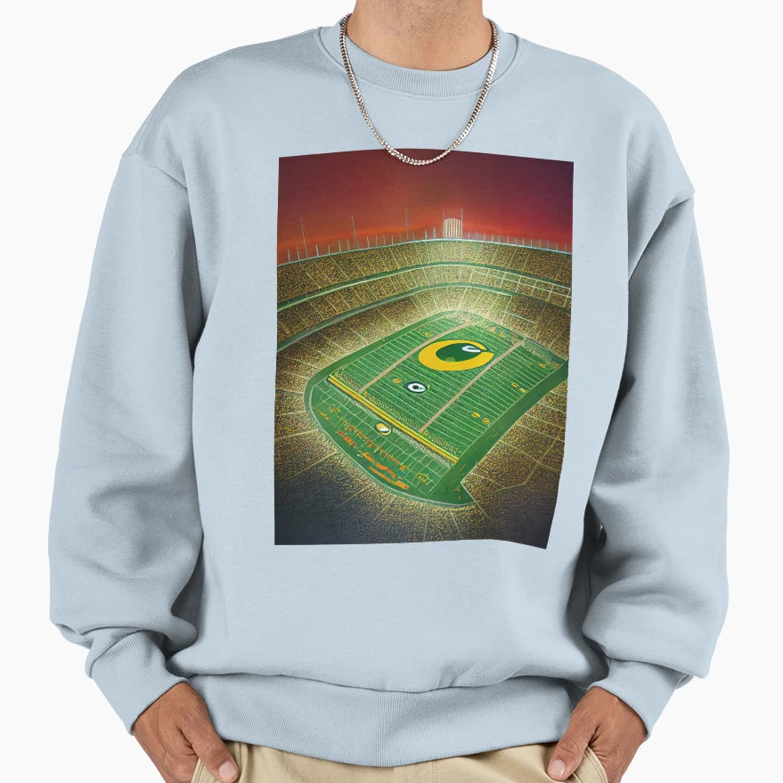American Football Stadium Sweatshirt - Novelty Apparel Men Women - T-Shirt, Sweatshirt, Hoodie