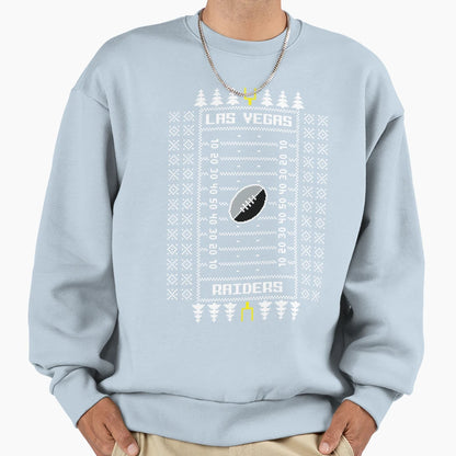 Las Vegas Raiders Ugly Sweatshirt - Minimalist Print for Adults - T-Shirt, Sweatshirt, Hoodie