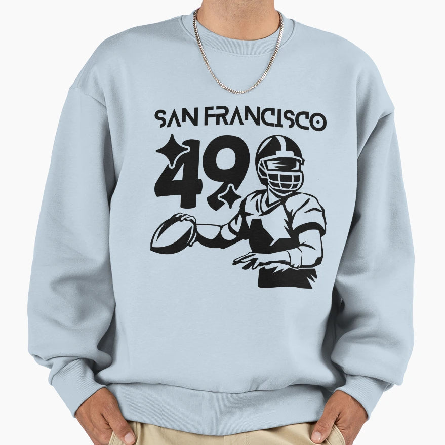 Sf 49Ers Superbowl 2024 Sweatshirt - Unique Graphic Men Women - T-Shirt, Sweatshirt, Hoodie