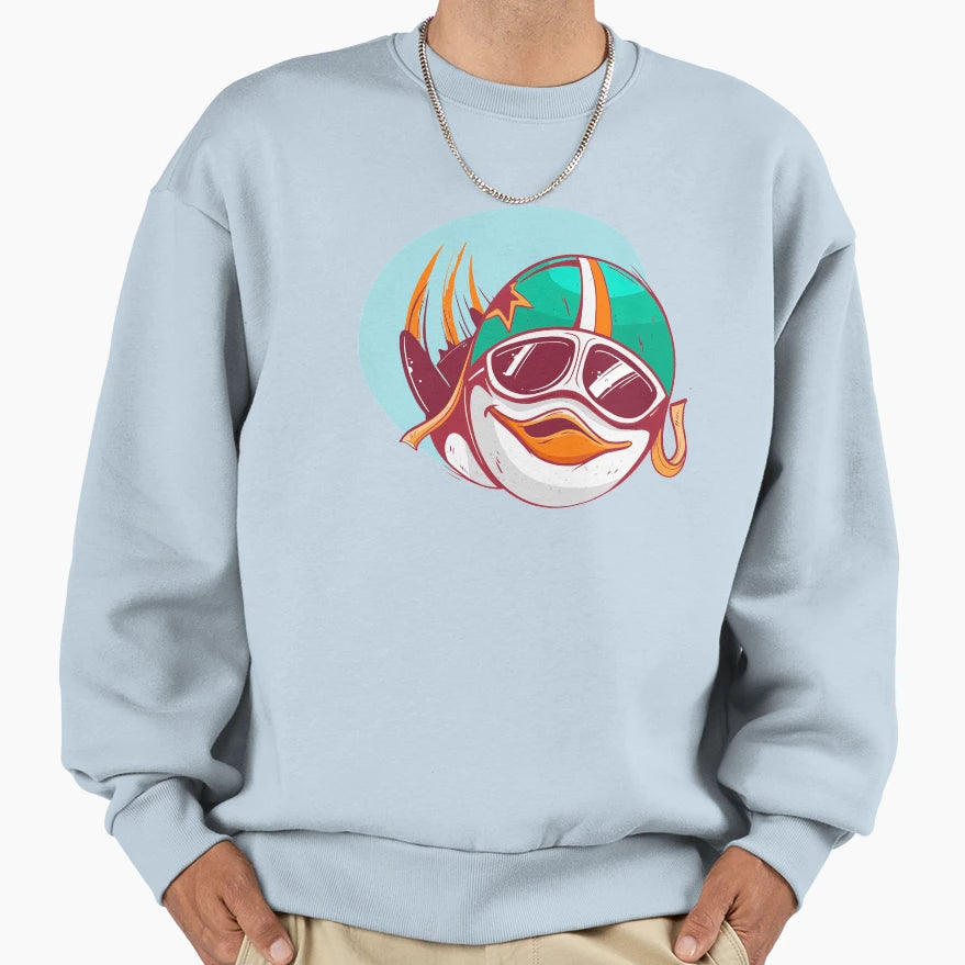 Emperor Penguin Sweatshirt - Graphic Print Men Women - T-Shirt, Sweatshirt, Hoodie