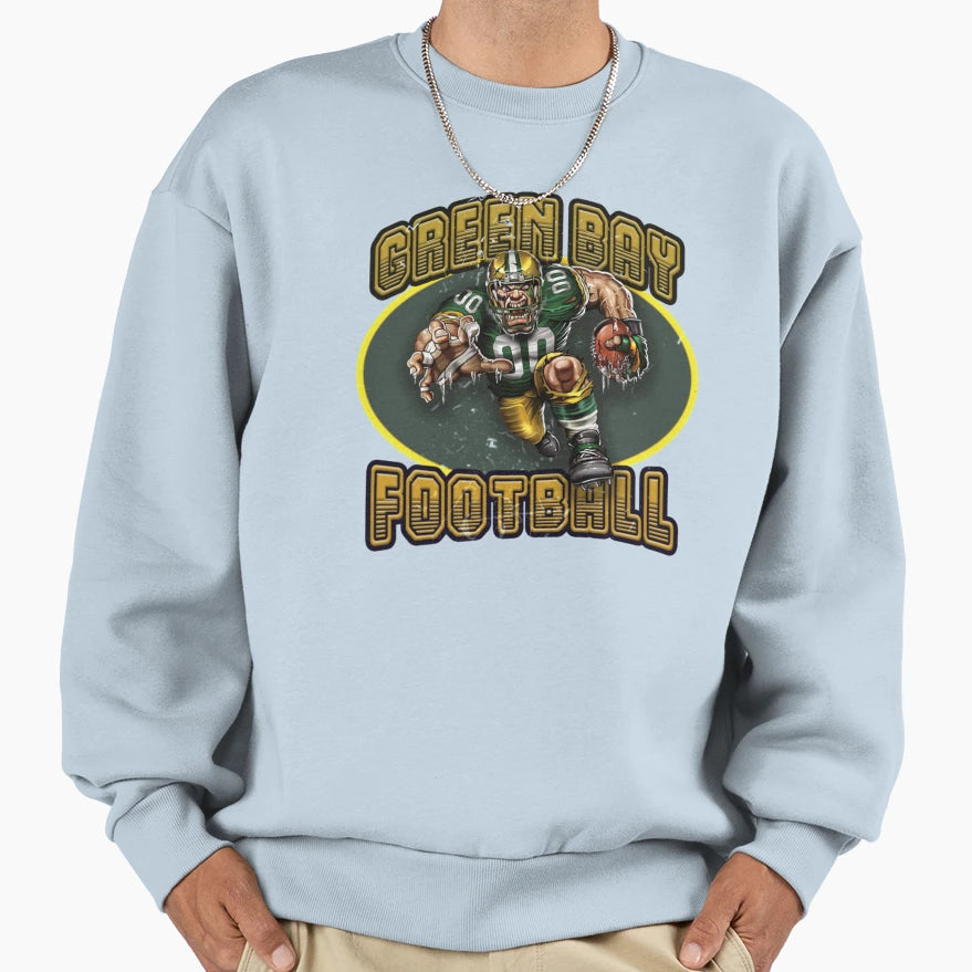 Green Bay Football Detroit Lions Sweatshirt - Graphic Print for Adults - T-Shirt, Sweatshirt, Hoodie