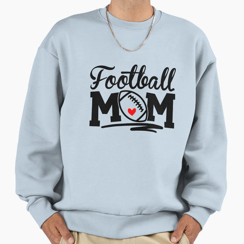 Football Mom Leopard Football Love T-Shirt - Aesthetic Graphic Men Women - T-Shirt, Sweatshirt, Hoodie