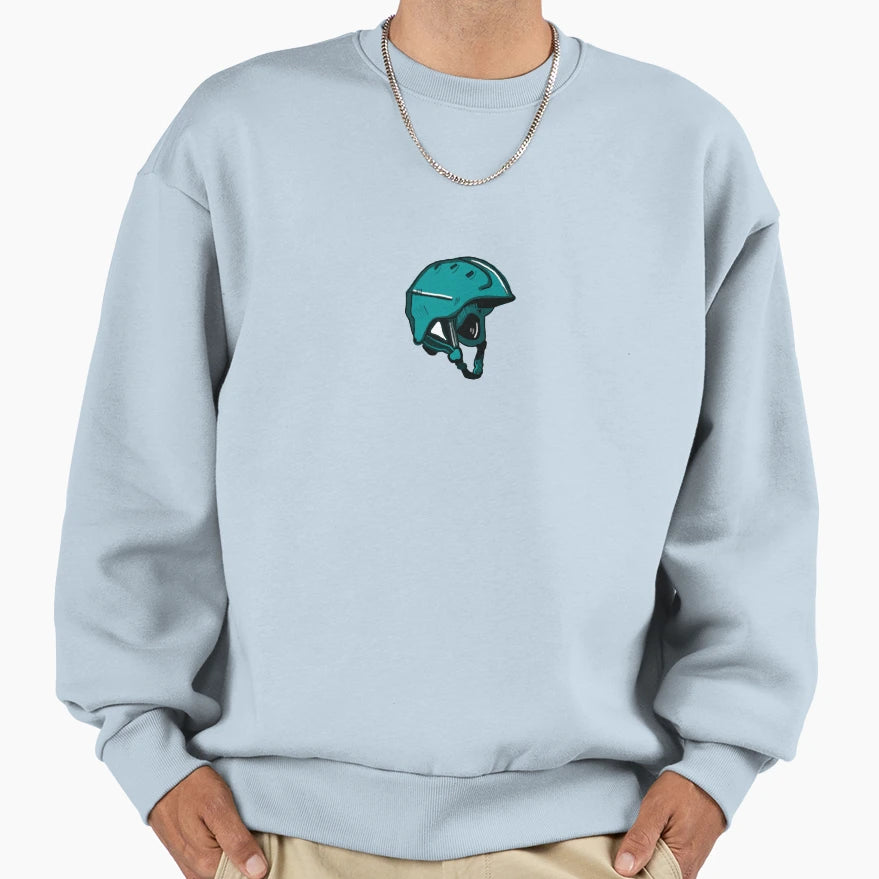 Helmet Sweatshirt - Novelty Apparel Unisex - T-Shirt, Sweatshirt, Hoodie