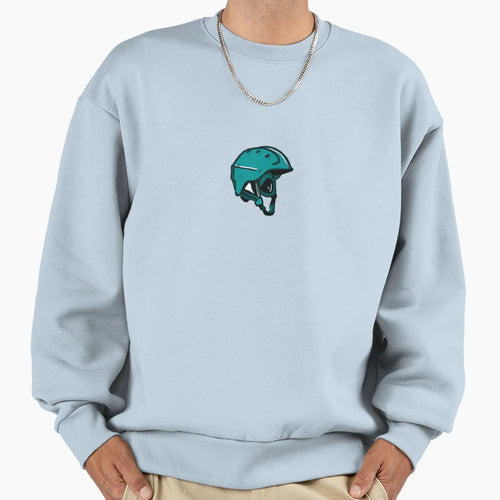 Helmet Sweatshirt - Novelty Apparel Unisex - T-Shirt, Sweatshirt, Hoodie
