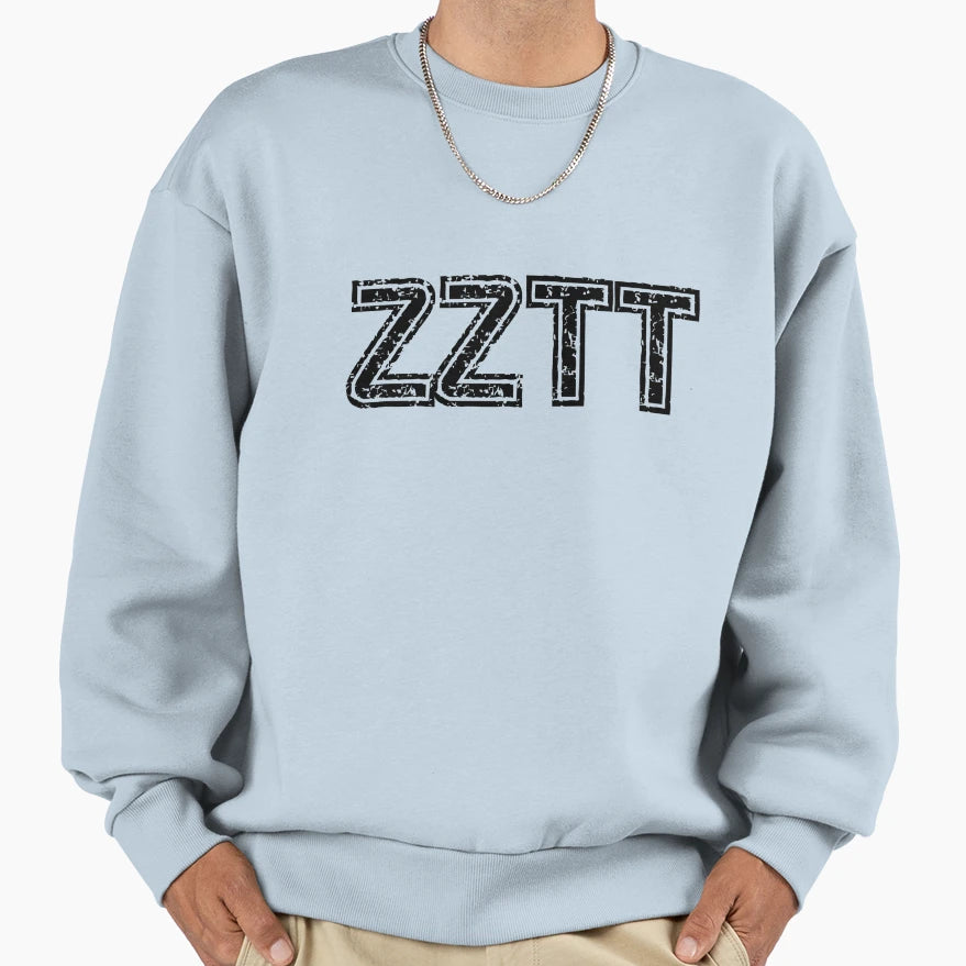 Zztt Simple Sweatshirt - Trendy Graphic for Adults - T-Shirt, Sweatshirt, Hoodie