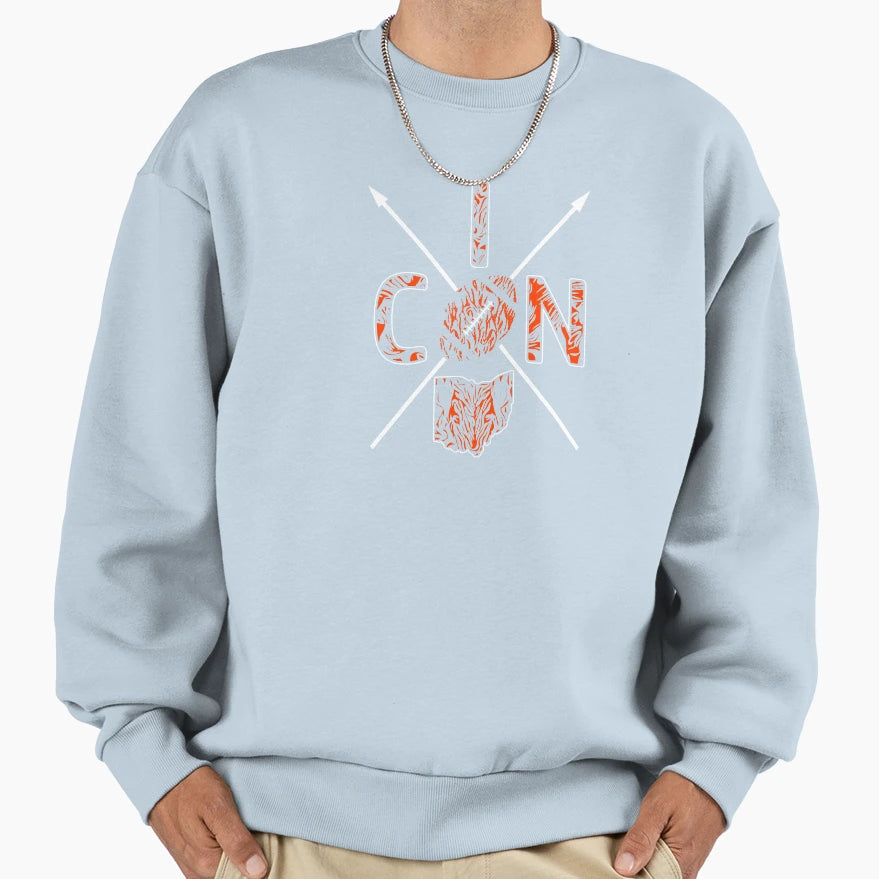 Cincinnati Football Fan 2022 Ohio Sweatshirt - Minimalist Print for Adults - T-Shirt, Sweatshirt, Hoodie