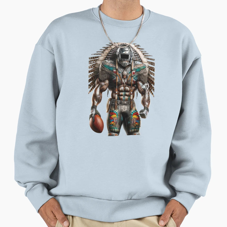 Titan American Football Player Sweatshirt - Unique Graphic Unisex - T-Shirt, Sweatshirt, Hoodie