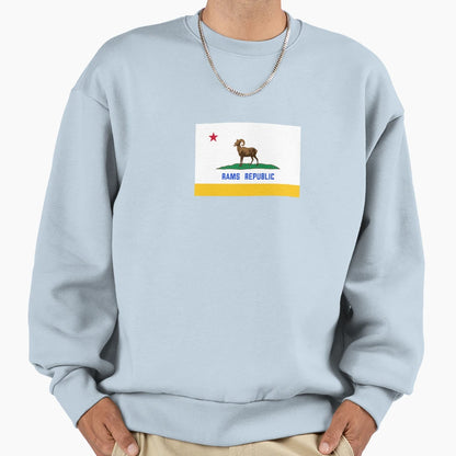 Rams Republic Away Sweatshirt - Trendy Graphic for Adults - T-Shirt, Sweatshirt, Hoodie