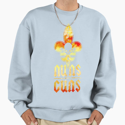 Nuns Guns Sweatshirt - Graphic Print Unisex - T-Shirt, Sweatshirt, Hoodie