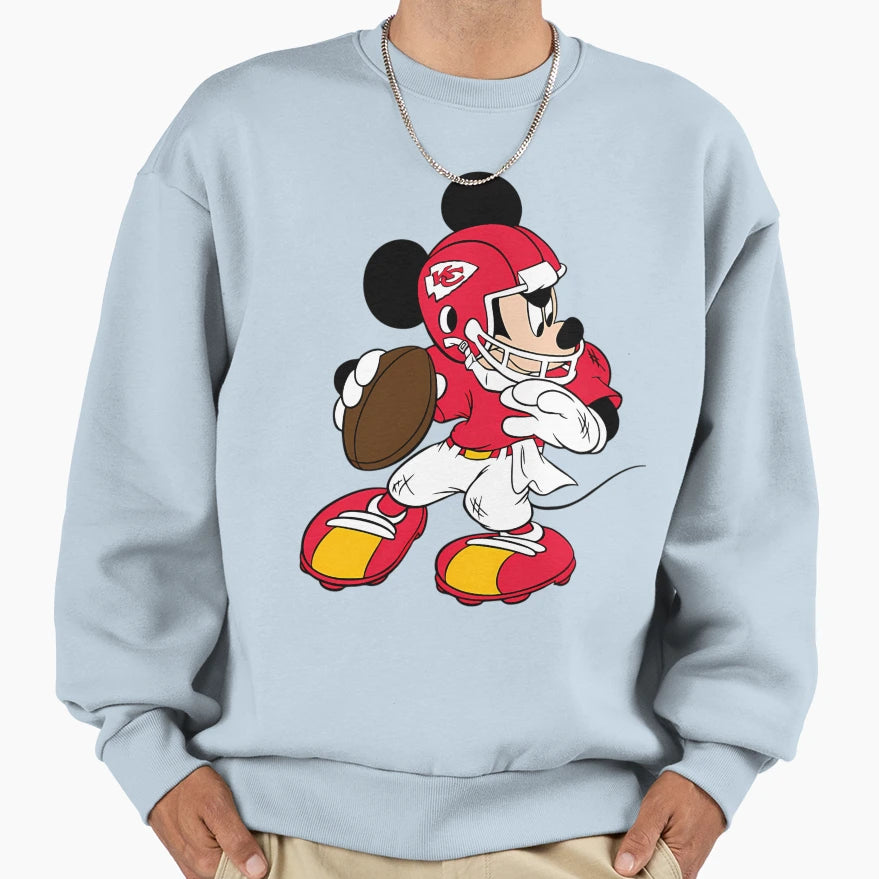Kansas City Chiefs Sweatshirt - Minimalist Print for Adults - T-Shirt, Sweatshirt, Hoodie