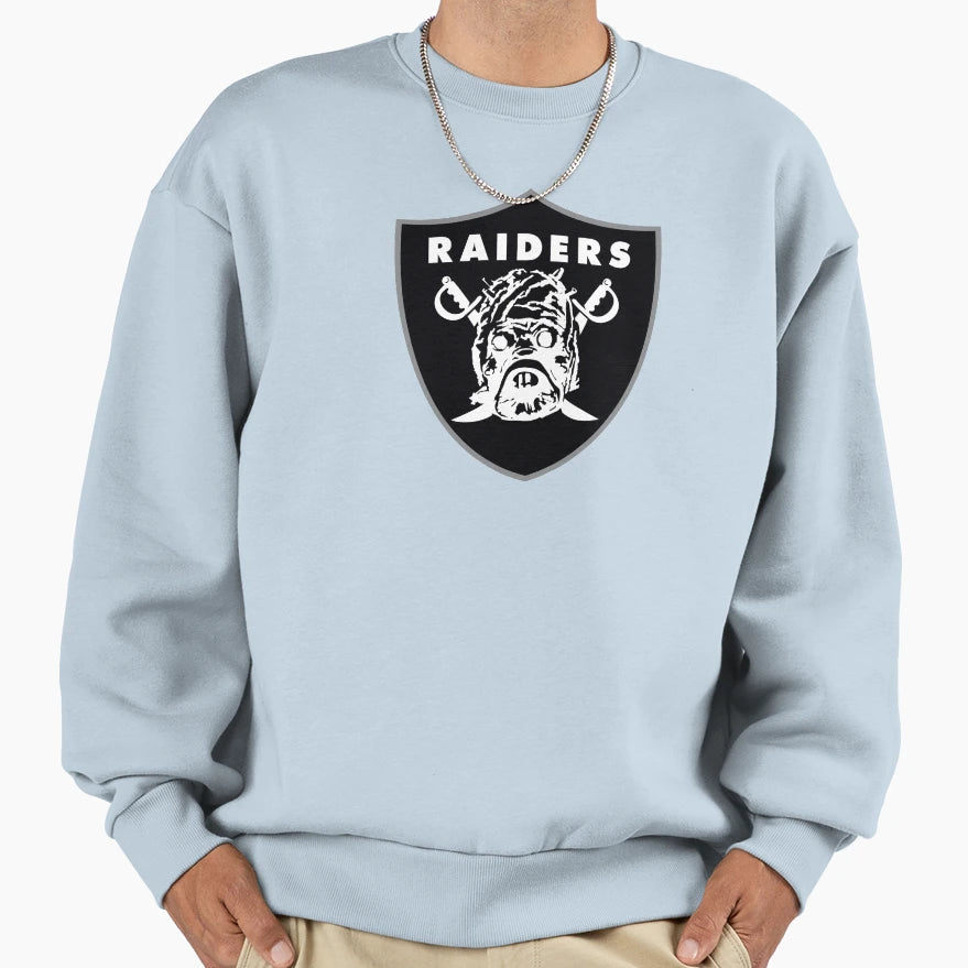 Raiders Sweatshirt - Aesthetic Graphic for Adults - T-Shirt, Sweatshirt, Hoodie