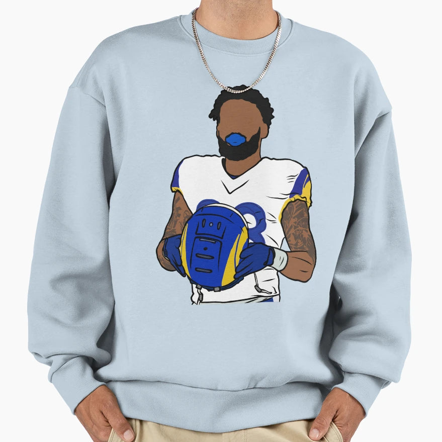 Kyren Williams Celebration Sweatshirt - Custom Art Print Men Women - T-Shirt, Sweatshirt, Hoodie