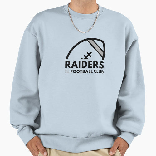 Raiders Football Club Sweatshirt - Novelty Apparel for Adults - T-Shirt, Sweatshirt, Hoodie