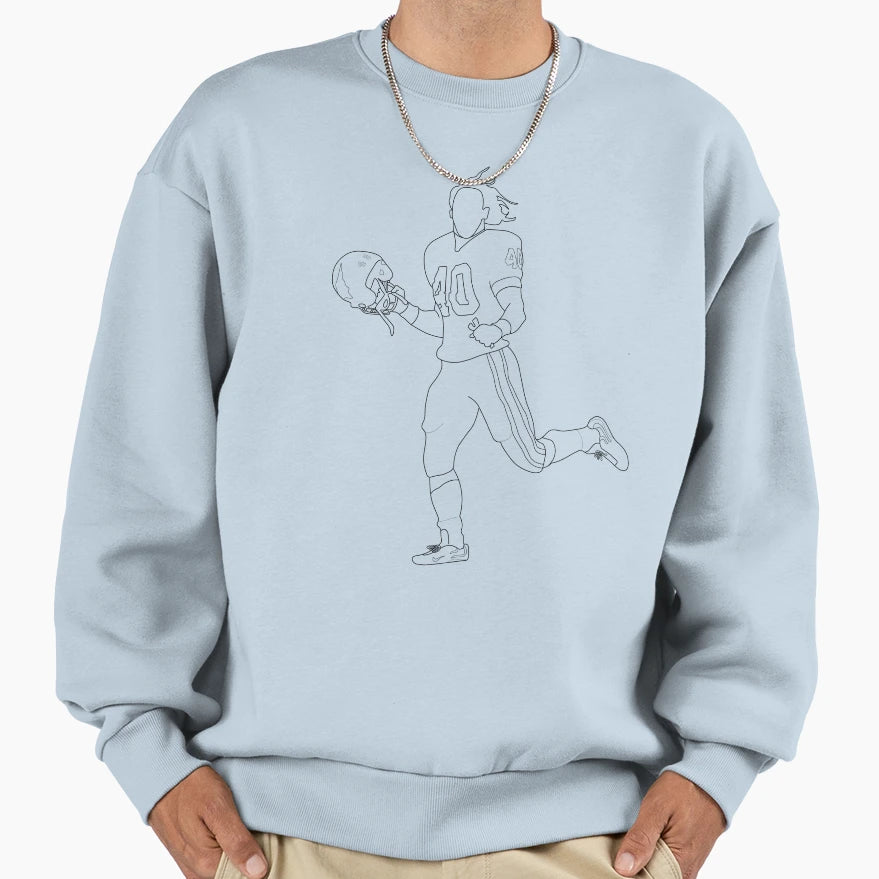 Pat Tillman Sweatshirt - Novelty Apparel for Adults - T-Shirt, Sweatshirt, Hoodie