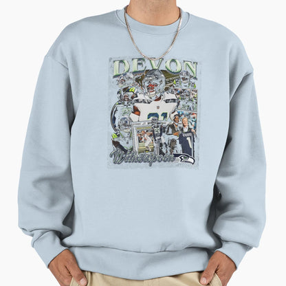 Devon Witherspoon Bootleg Sweatshirt - Custom Art Print for Adults - T-Shirt, Sweatshirt, Hoodie