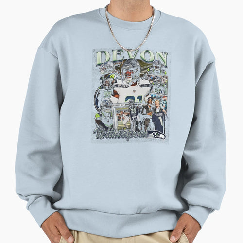 Devon Witherspoon Bootleg Sweatshirt - Custom Art Print for Adults - T-Shirt, Sweatshirt, Hoodie