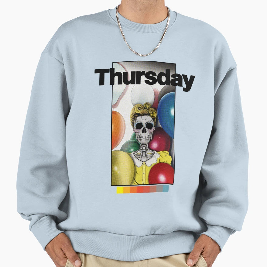 Thursday Sweatshirt - Graphic Print Unisex - T-Shirt, Sweatshirt, Hoodie