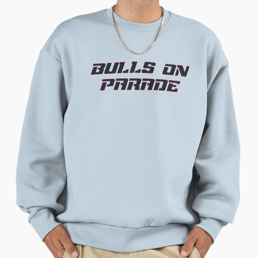 Bulls Parade Houston Texans Sweatshirt - Custom Art Print Men Women - T-Shirt, Sweatshirt, Hoodie