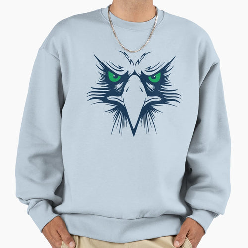 See Eye Seahawks Sweatshirt - Graphic Print for Adults - T-Shirt, Sweatshirt, Hoodie