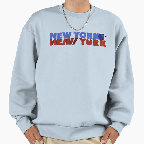 New York Both Sweatshirt - Fun Novelty Design Unisex - T-Shirt, Sweatshirt, Hoodie