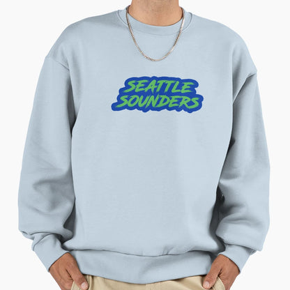Sounders Sweatshirt - Minimalist Print Unisex - T-Shirt, Sweatshirt, Hoodie