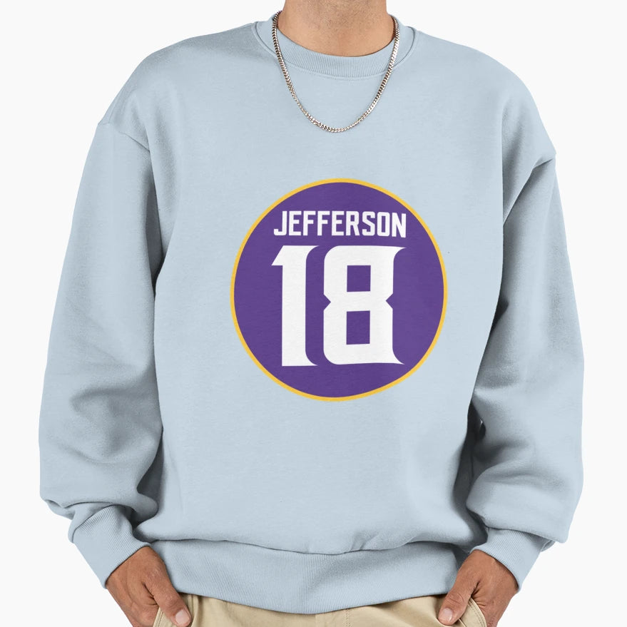 Minnesota Viking JJ Football Sweatshirt - Novelty Apparel Men Women - T-Shirt, Sweatshirt, Hoodie